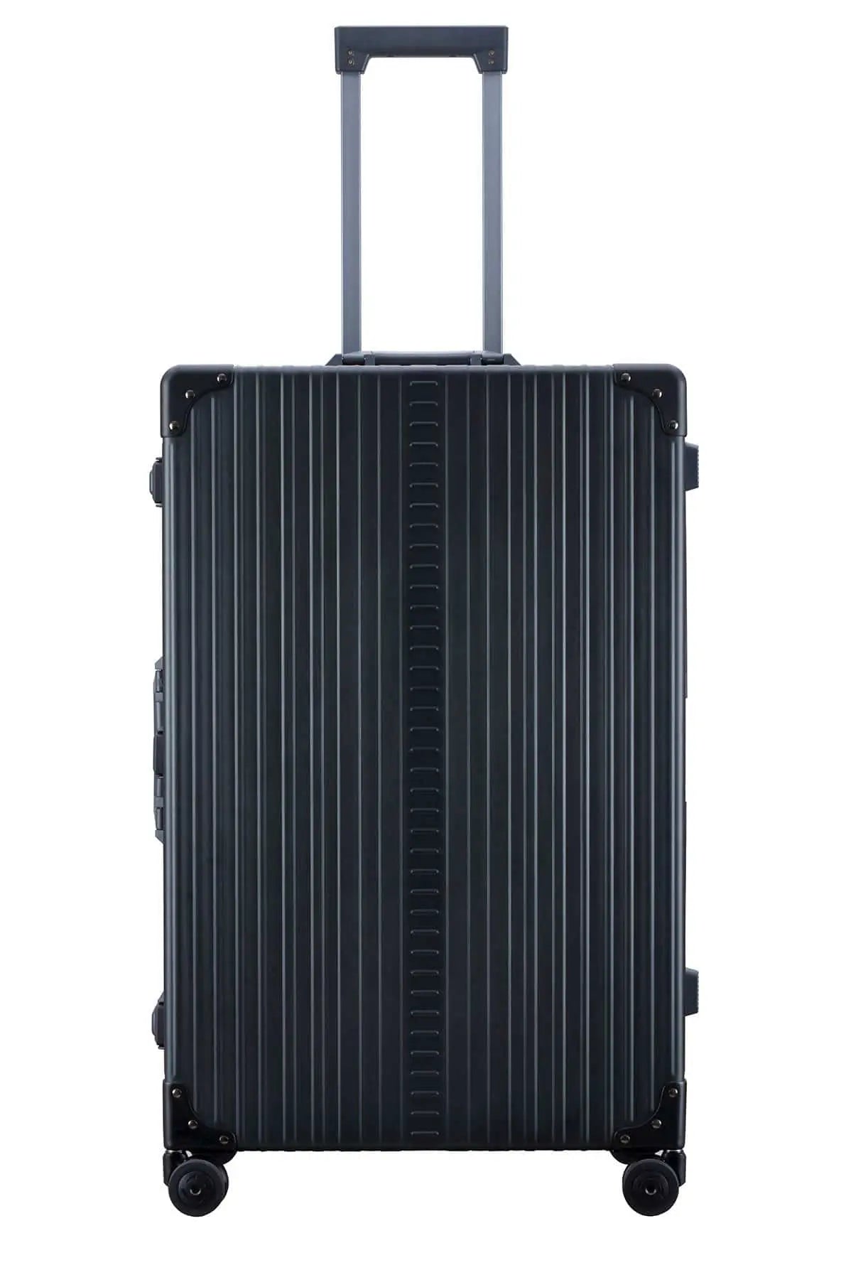 Weekend Discounts to Delight 30" Macro Traveler Checked Aluminum Spinner