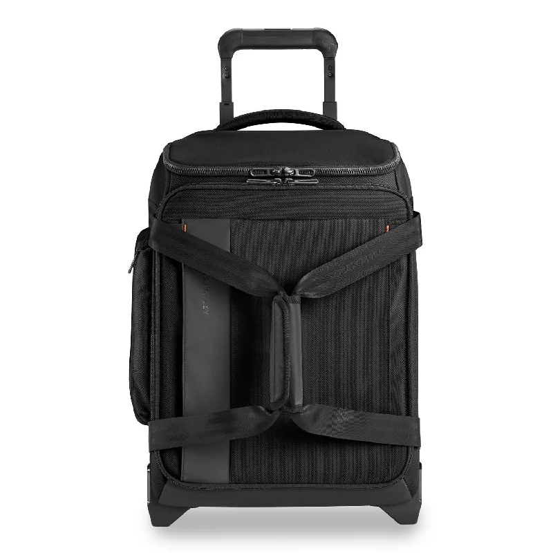 Get More, Spend Less Today Briggs & Riley ZDX International Carry-on Upright Duffle Black Get More, Spend Less Today Briggs & Riley ZDX International Carry-on Upright Duffle Black