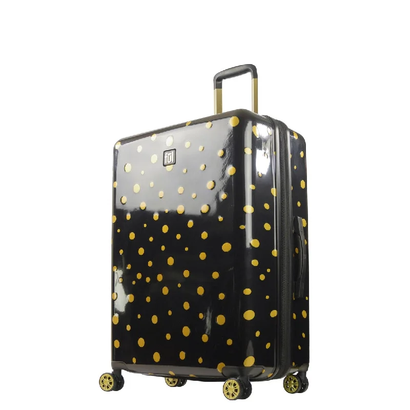 Exclusive Weekend Offers Inside Ful Impulse Mixed Dots Hardside Spinner 31" Luggage, Black Exclusive Weekend Offers Inside Ful Impulse Mixed Dots Hardside Spinner 31" Luggage, Black