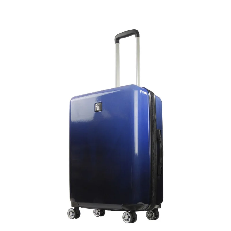 Quick Sale Ful Impulse Ombre Hardside Spinner 26" Luggage, Blue