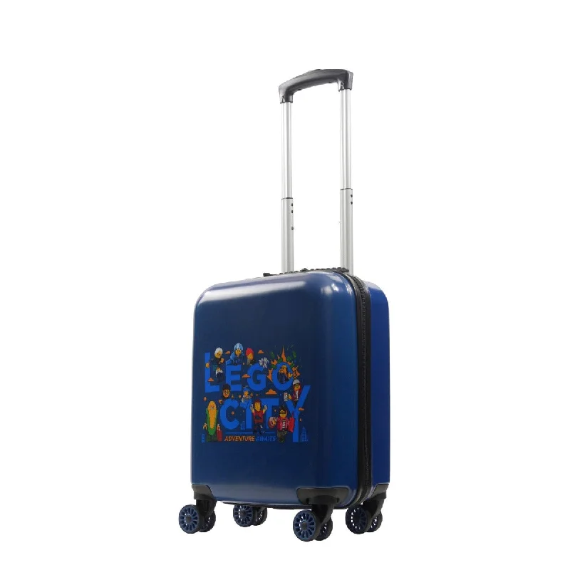 Weekend Bargains Await You LEGO® Play Date Lego City Awaits 18" Kids Carry-on Luggage, Blue Weekend Bargains Await You LEGO® Play Date Lego City Awaits 18" Kids Carry-on Luggage, Blue