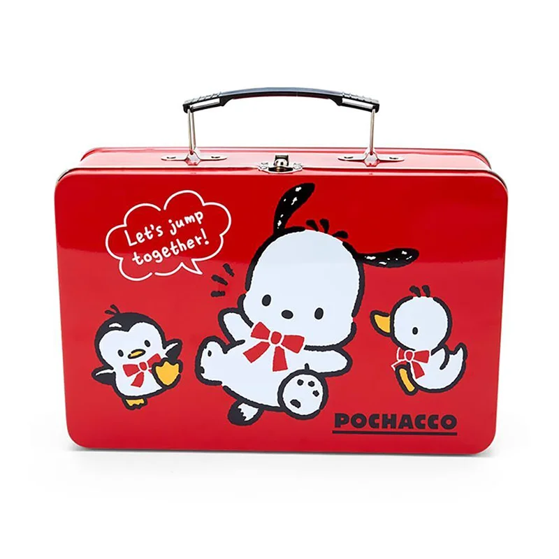 Weekend Shopping Extravaganza Pochacco 35th Anniversary Red Ribbon Tin Lunch Box