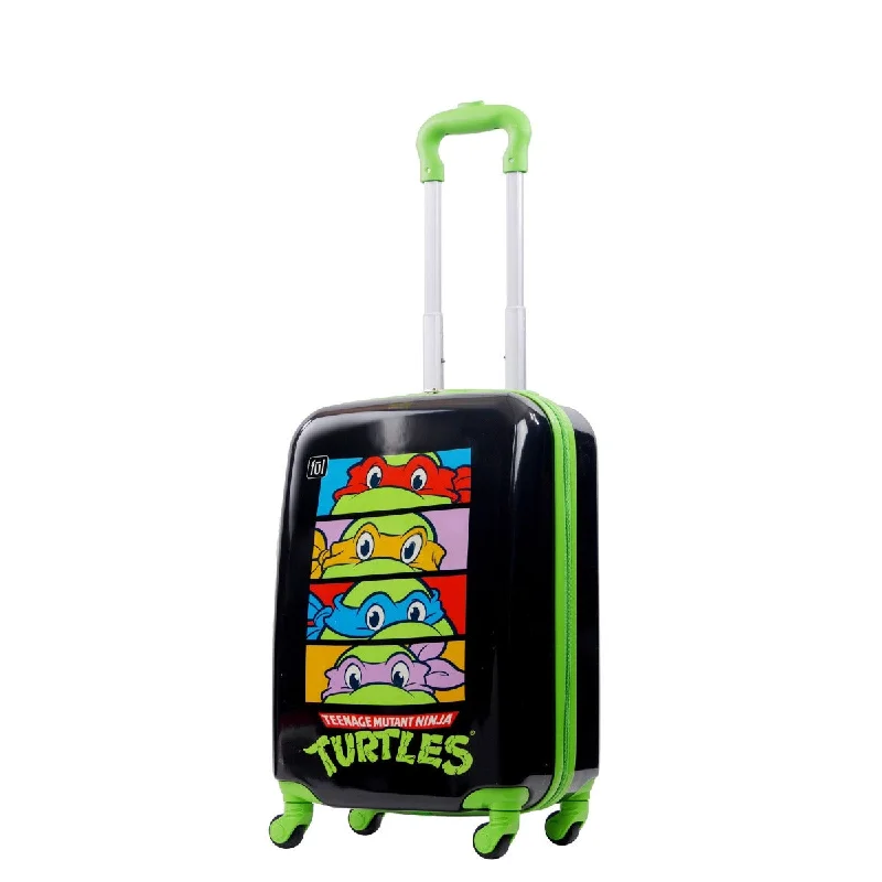 Weekend Bargains to Snag Teenage Mutant Ninja Turtles Kids Black Carry-on 21" Luggage Weekend Bargains to Snag Teenage Mutant Ninja Turtles Kids Black Carry-on 21" Luggage
