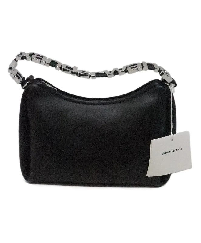 Huge Savings Alexander Wang Black Leather Shoulder Bag