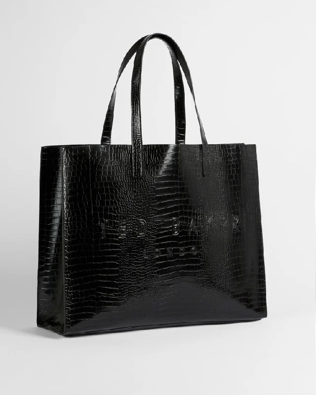 Huge Discounts Allicon Mock Croc Icon Tote Bag
