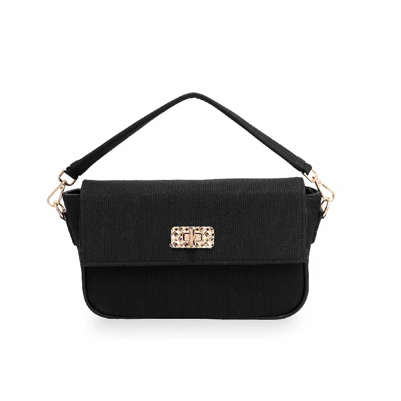 Savings Galore Black Formal Shoulder Bag P55581