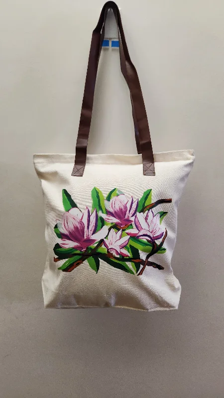 Act Fast Boutique style tote bag- Magnolia