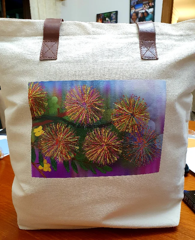 Take Advantage Boutique style tote bags- Australian Wattles