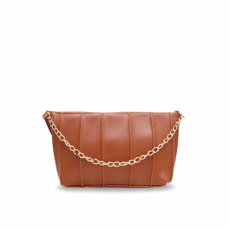 Limited Time Brown Formal Shoulder Bag P56096