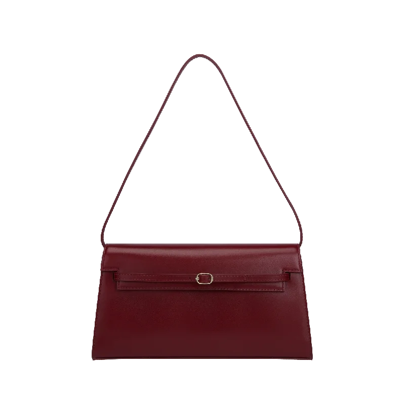Year-End Clearance Dark Cherry Shoulder Bag