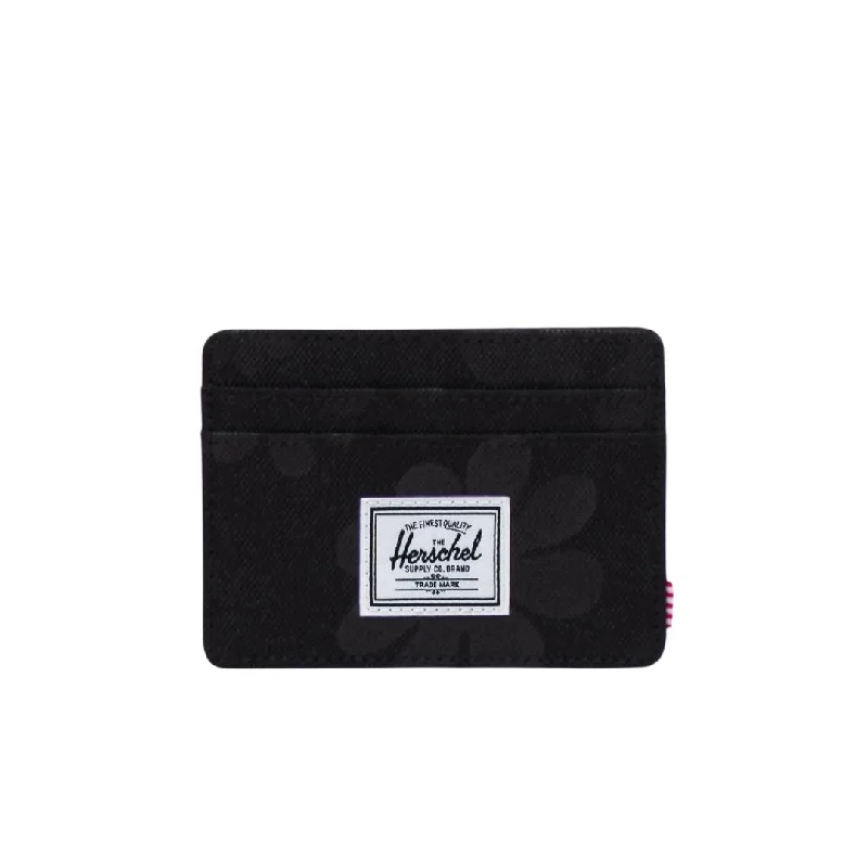 Mega Deal Charlie Wallet (Black Floral Sun)