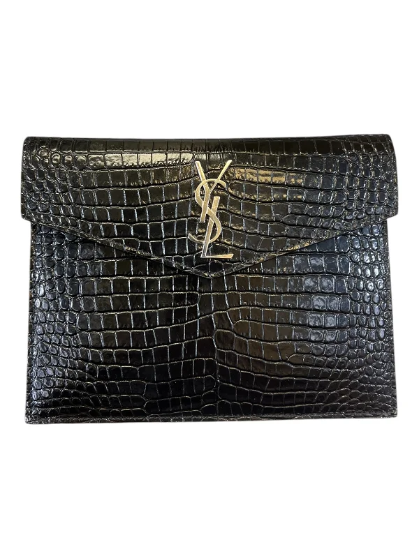 Savings Bonanza Clutch Luxury Designer By Yves Saint Laurent, Size: Small