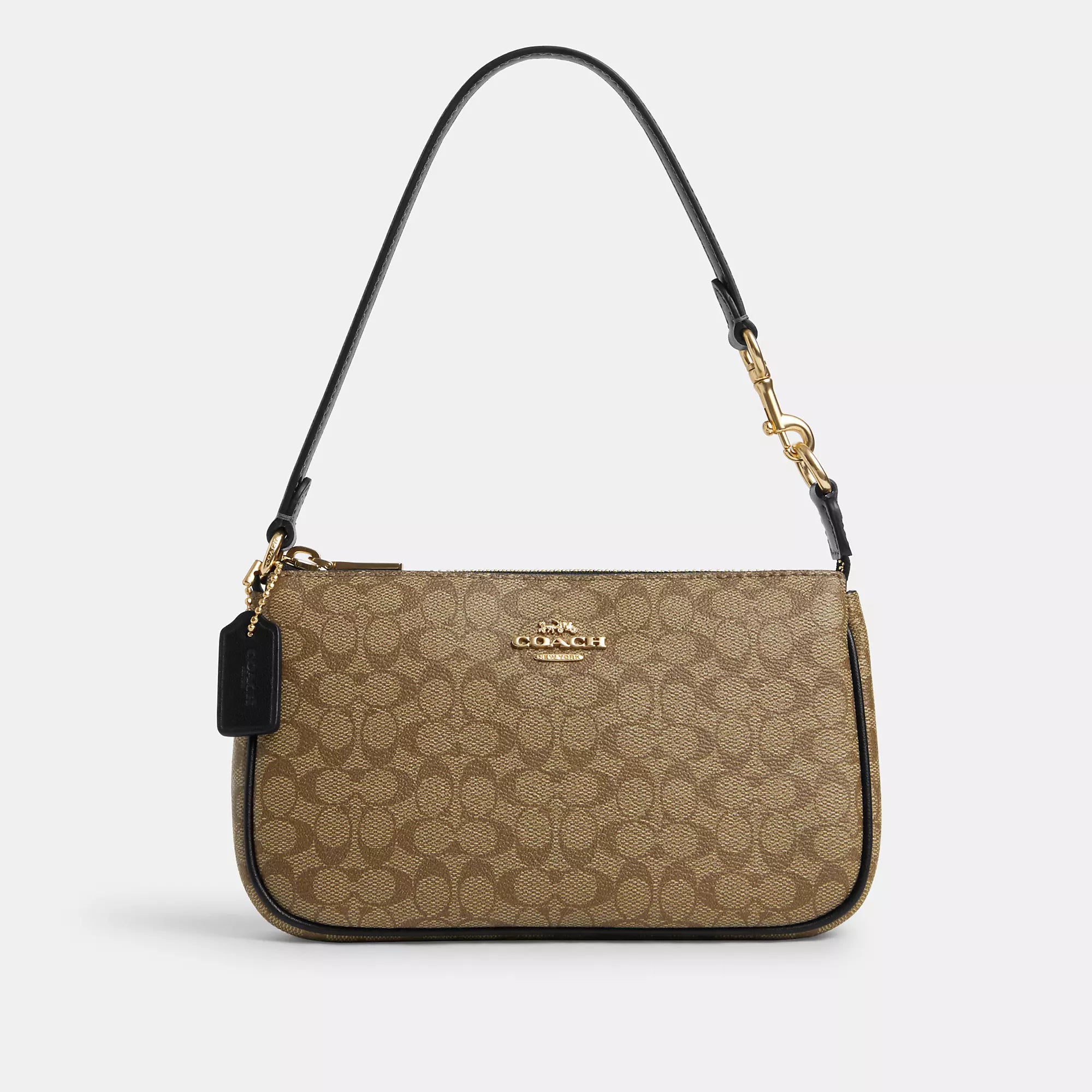 Weekend Deal Coach Outlet Nolita 19 In Colorblock Signature Canvas