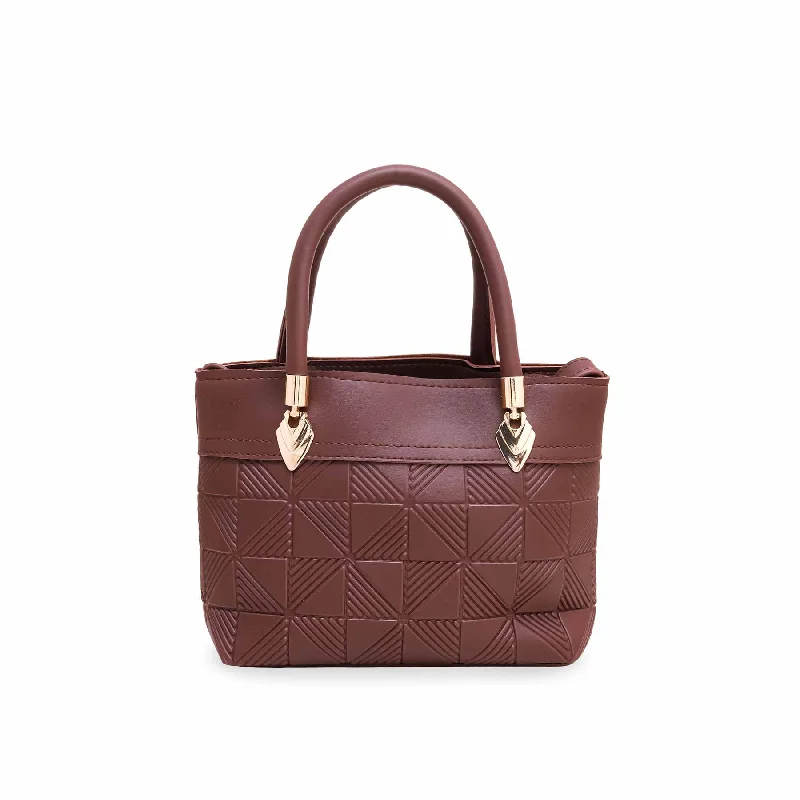 Lowest Rates Coffee Formal Shoulder Bags P56119