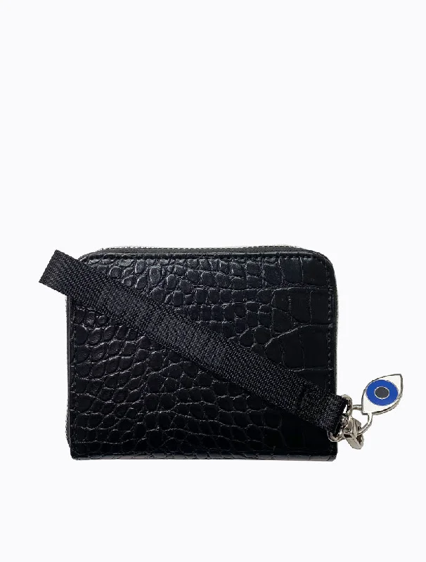 Limited Time Croc Wallet - Black