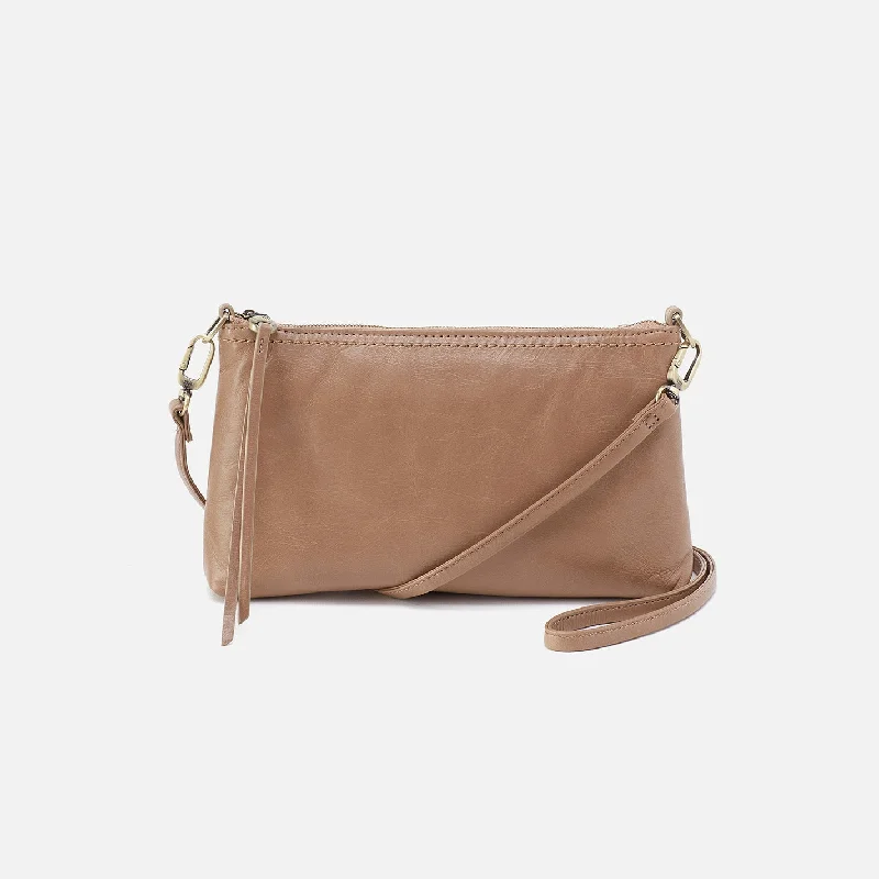 Best Deals Darcy Crossbody In Polished Leather - Cashmere