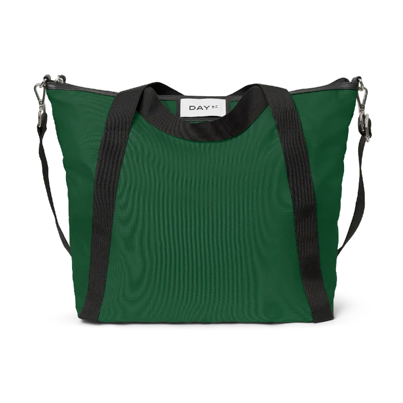 Take Advantage Large Nylon Crossbody Shopper Bag