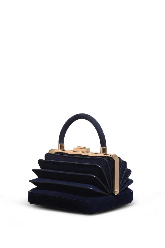 Unbeatable Prices Diana Bag in Navy Suede