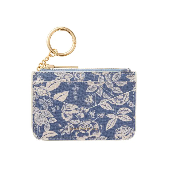 Limited Edition English Rose Keychain Card Case
