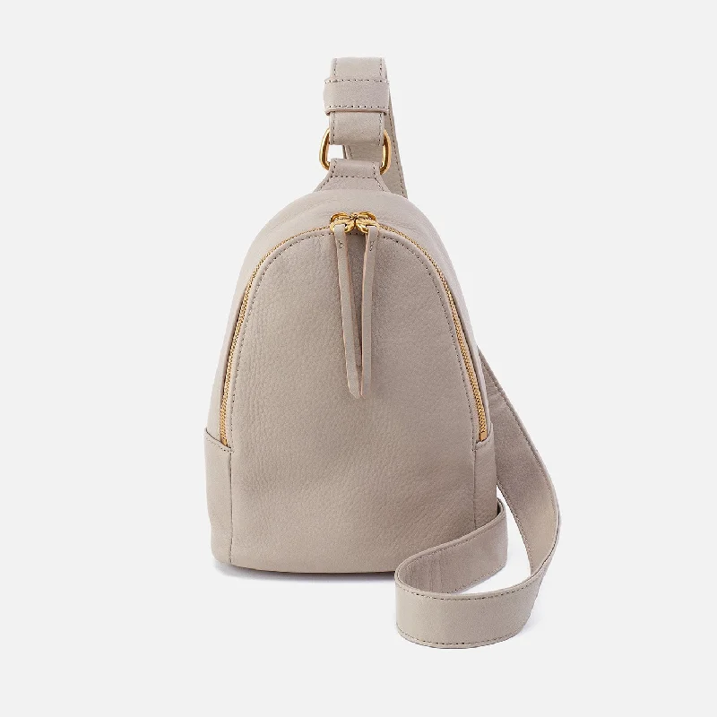 Deep Savings Fern Sling In Pebbled Leather - Taupe