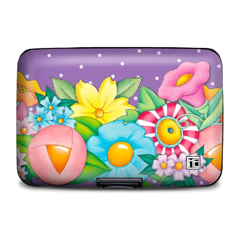 Closeout Floral Garden Armored Wallet