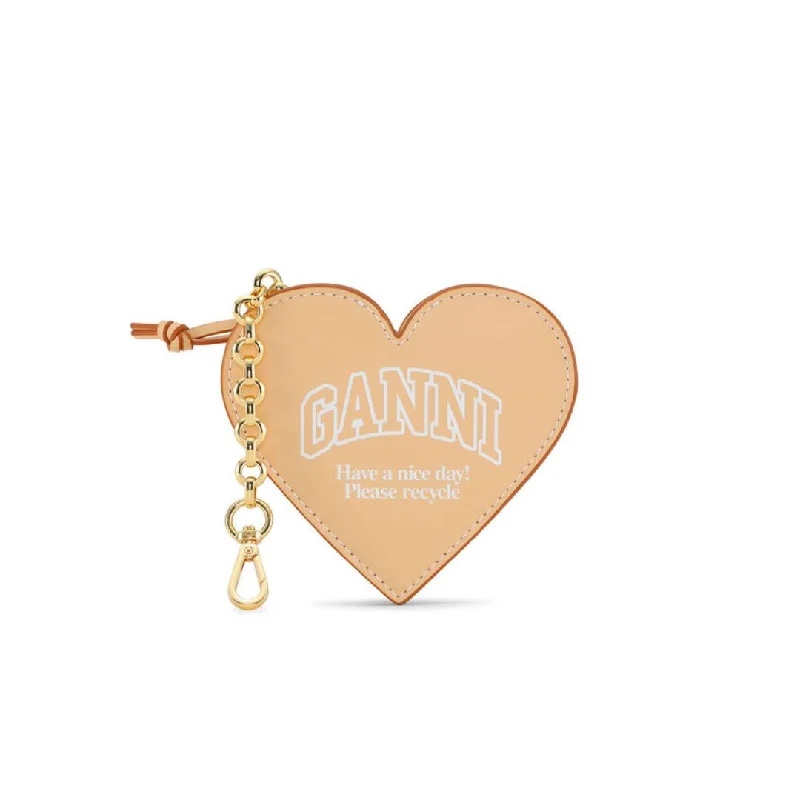 Savings Galore Funny Heart Zipped Coin Purse (Buttercream)