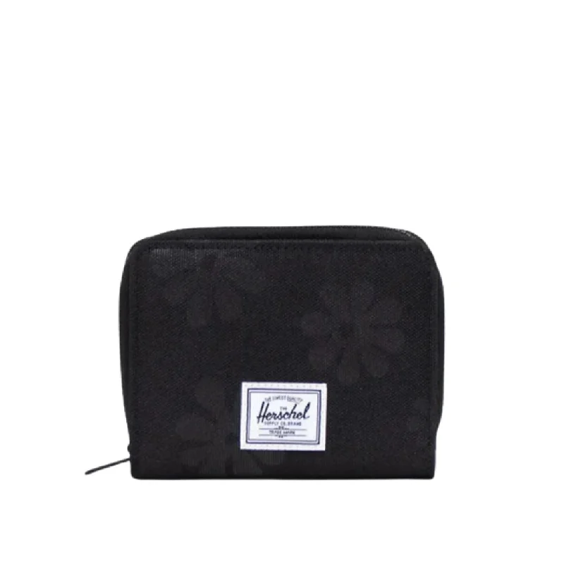 Loyalty Reward Georgia Wallet (Black Floral Sun)