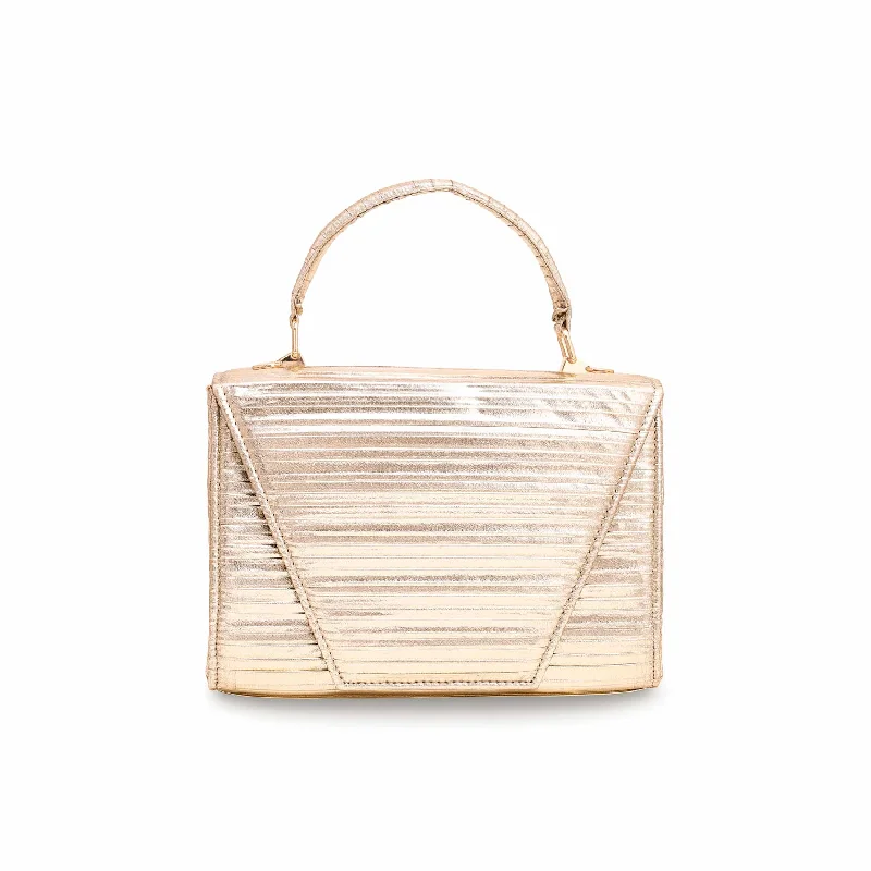 Weekend Deal Golden Fancy Shoulder Bag P55608