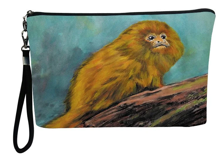 Stock Clearance Golden Lion Tamarin Paw Pouch - Mutualistic
