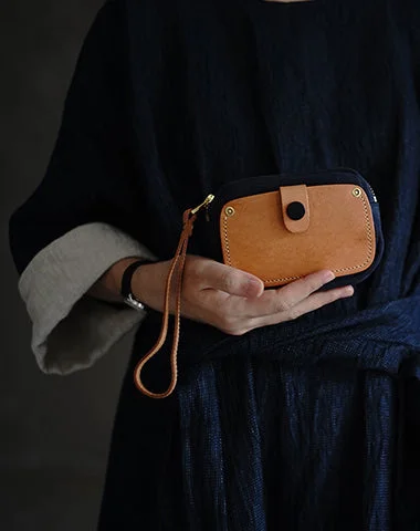 YEAR-End Sale Handmade Green Canvas Leather Wristlet Wallet Zip Clutch Wallet Womens Green Ladies Zip Around Wallets for Women YEAR-End Sale Handmade Green Canvas Leather Wristlet Wallet Zip Clutch Wallet Womens Green Ladies Zip Around Wallets for Women