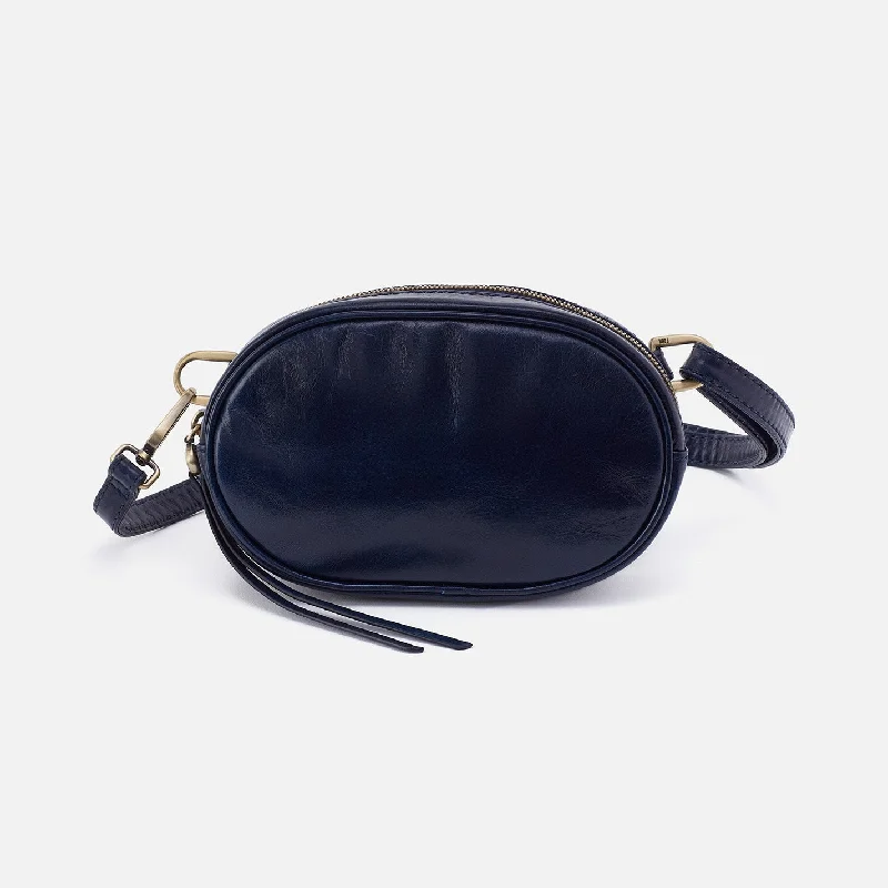Extra Discount Kerry Belt Bag in Polished Leather - Nightshade