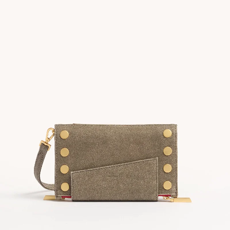 Early Bird Discount Levy | Pewter/Brushed Gold Red Zip
