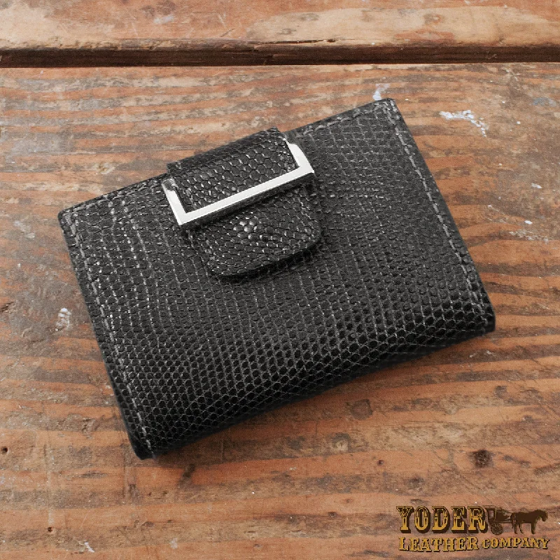Limited Edition Lizard Black Women's Wallet