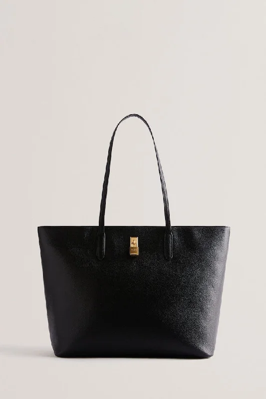 Best Prices Of The Season Happening Now Londonn Padlock Tote Bag Black