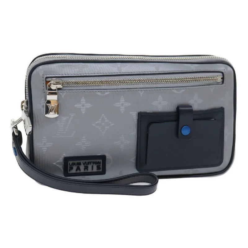 Early Bird Discount Louis Vuitton Satellite  Canvas Clutch Bag (Pre-Owned)