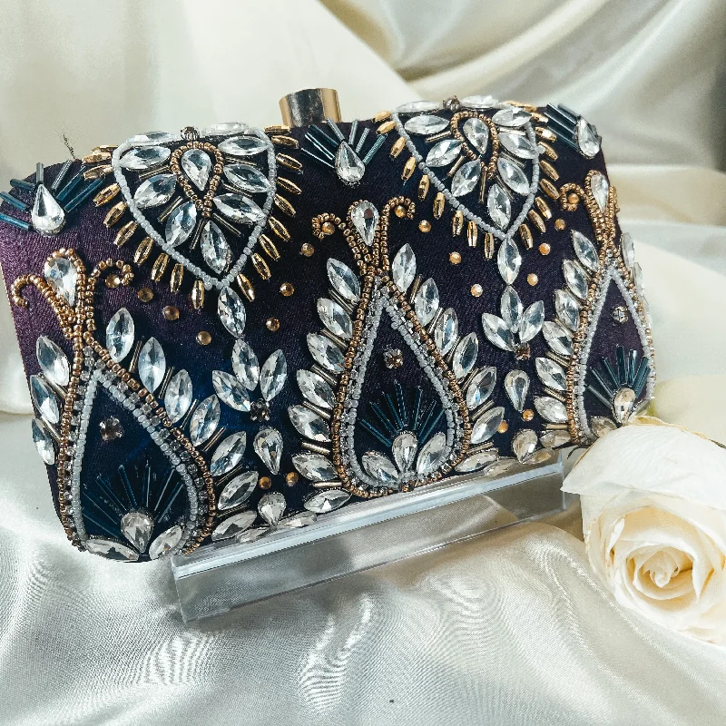 Deal of the Day MAIRA Clutch (Burgundy)