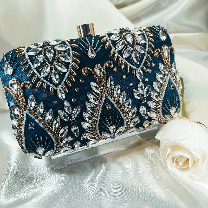 Special Savings MAIRA Clutch (Navy Blue)