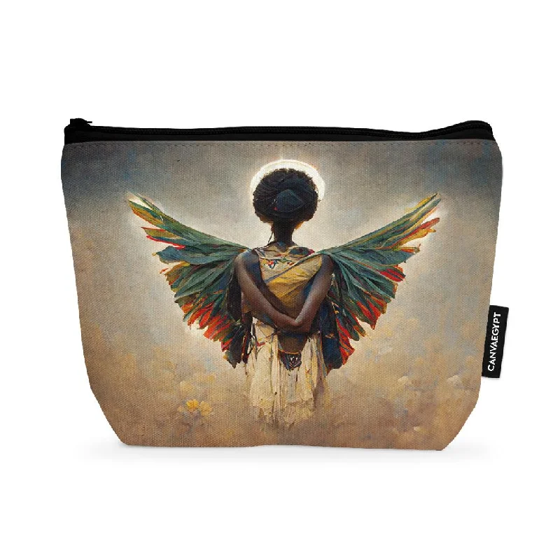 Deep Discounts Makeup Pouch African Angel