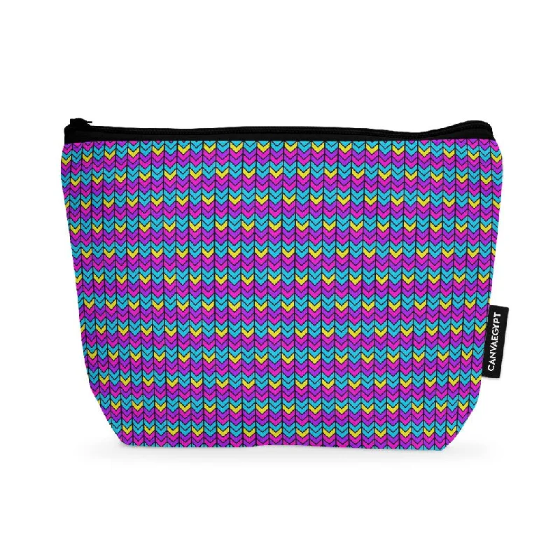 Seasonal Sale Makeup Pouch purple arrow