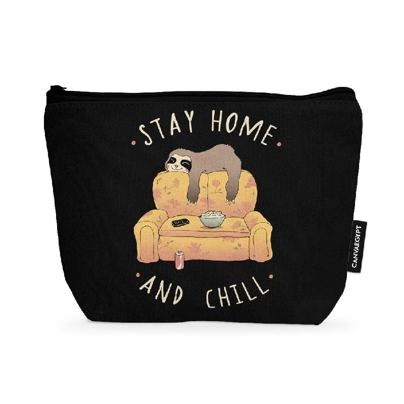 Shop and Save Makeup Pouch Stay Home