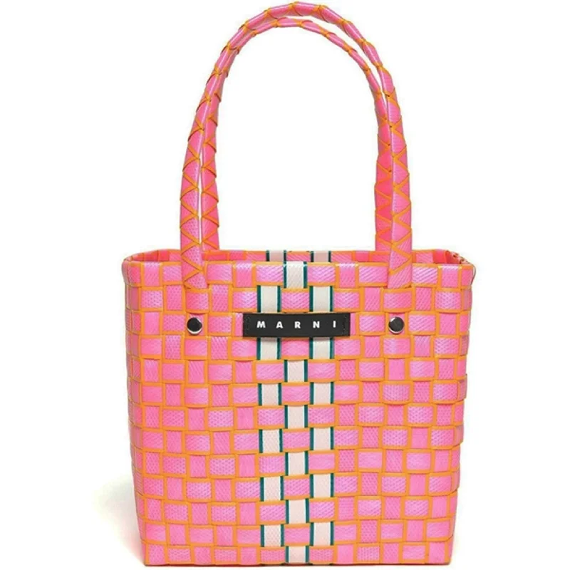 Weekend Bargains to Grab Marni Begonia Pink Borsa Basket