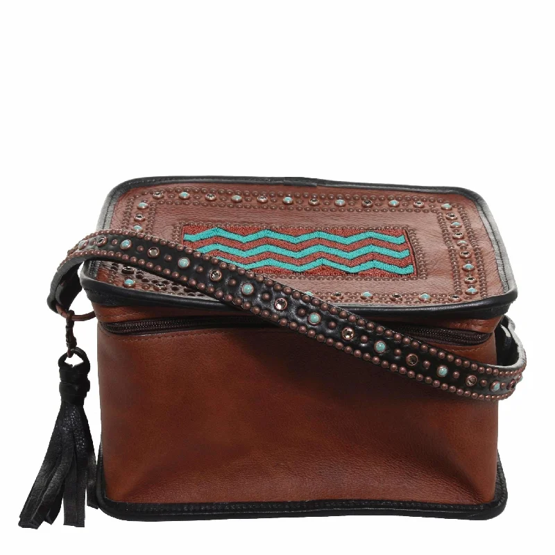 Time-Limited Offer MB19 - Brandy Pull-Up Makeup Tote