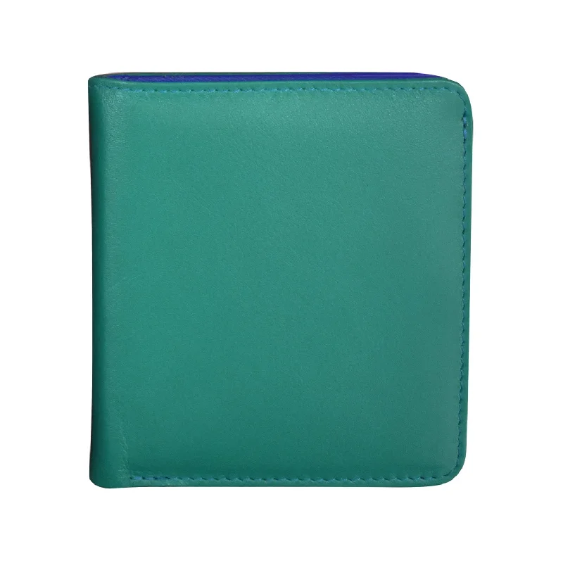 Inventory Reduction Bi-fold Mini Wallet Two Tone