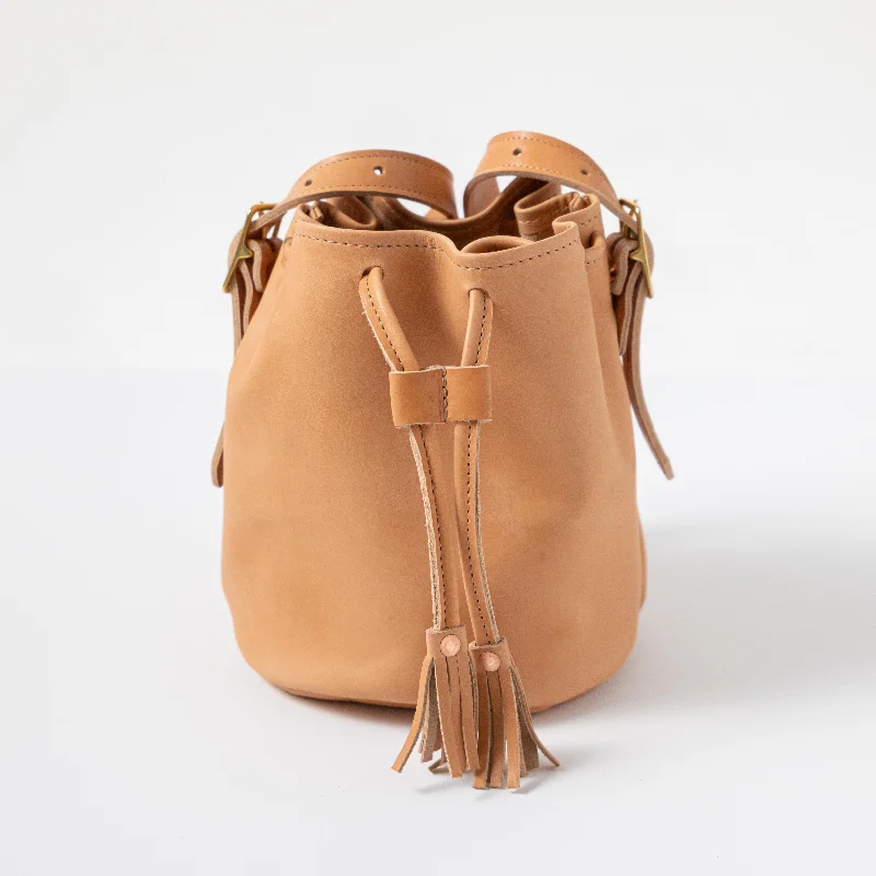 Deep Savings Natural Essex Bucket Bag