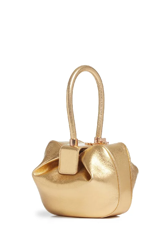 Unbeatable Deal Nina Bag in Gold Metallic Nappa Leather