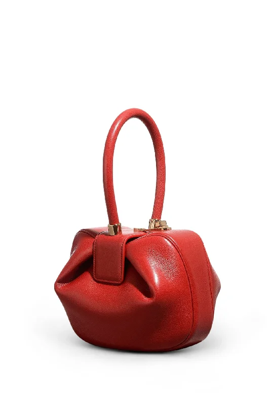 Don't Delay Nina Bag in Red Nappa Leather