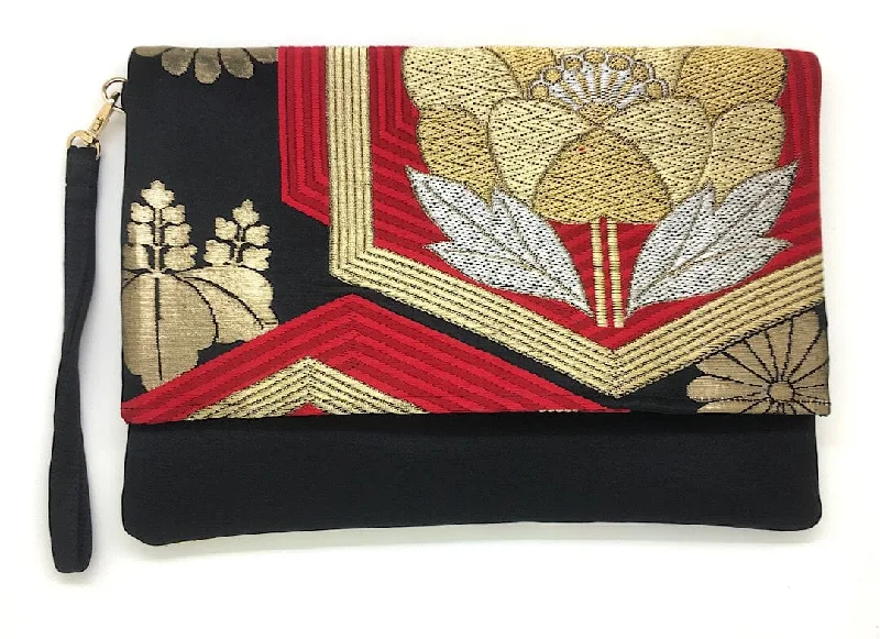 Don't Wait Ookii Kuukou Large Folding Wristlet Clutch 5427B