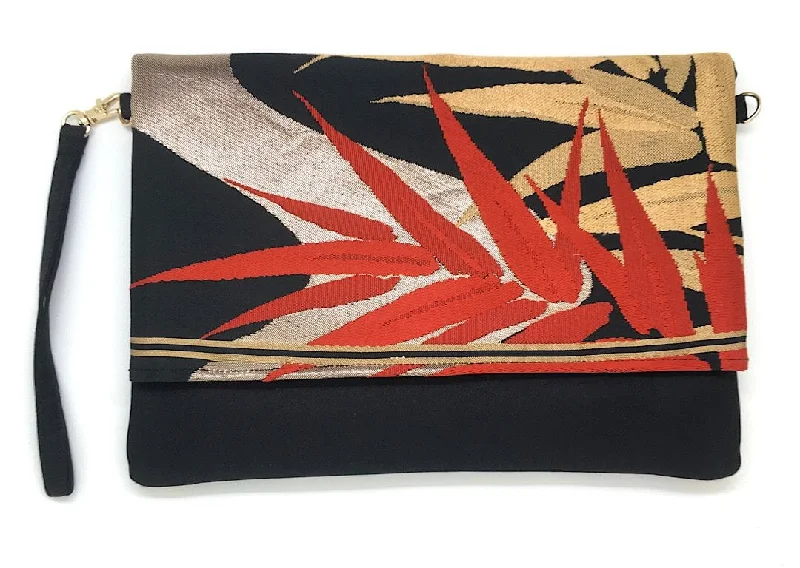 Midnight Madness Ookii Kuukou Large Folding Wristlet Clutch 5469B