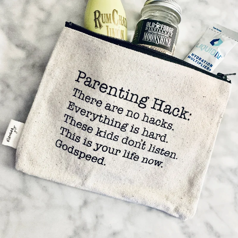 Weekend Offers That Delight Parenting hack there are no hacks funny printed pouches
