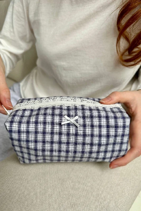 Exclusive Discounts Available Now Plaid Makeup Bag
